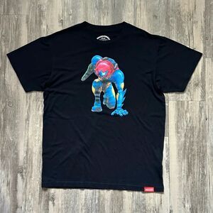 Vintage 2002 Nintendo Metroid Fusion Game Promo T-Shirt Size Large Authentic
